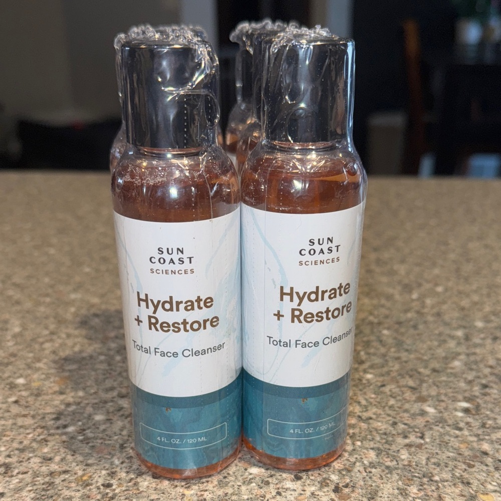 New sun coast sciences hydrate and restore total face cleanser